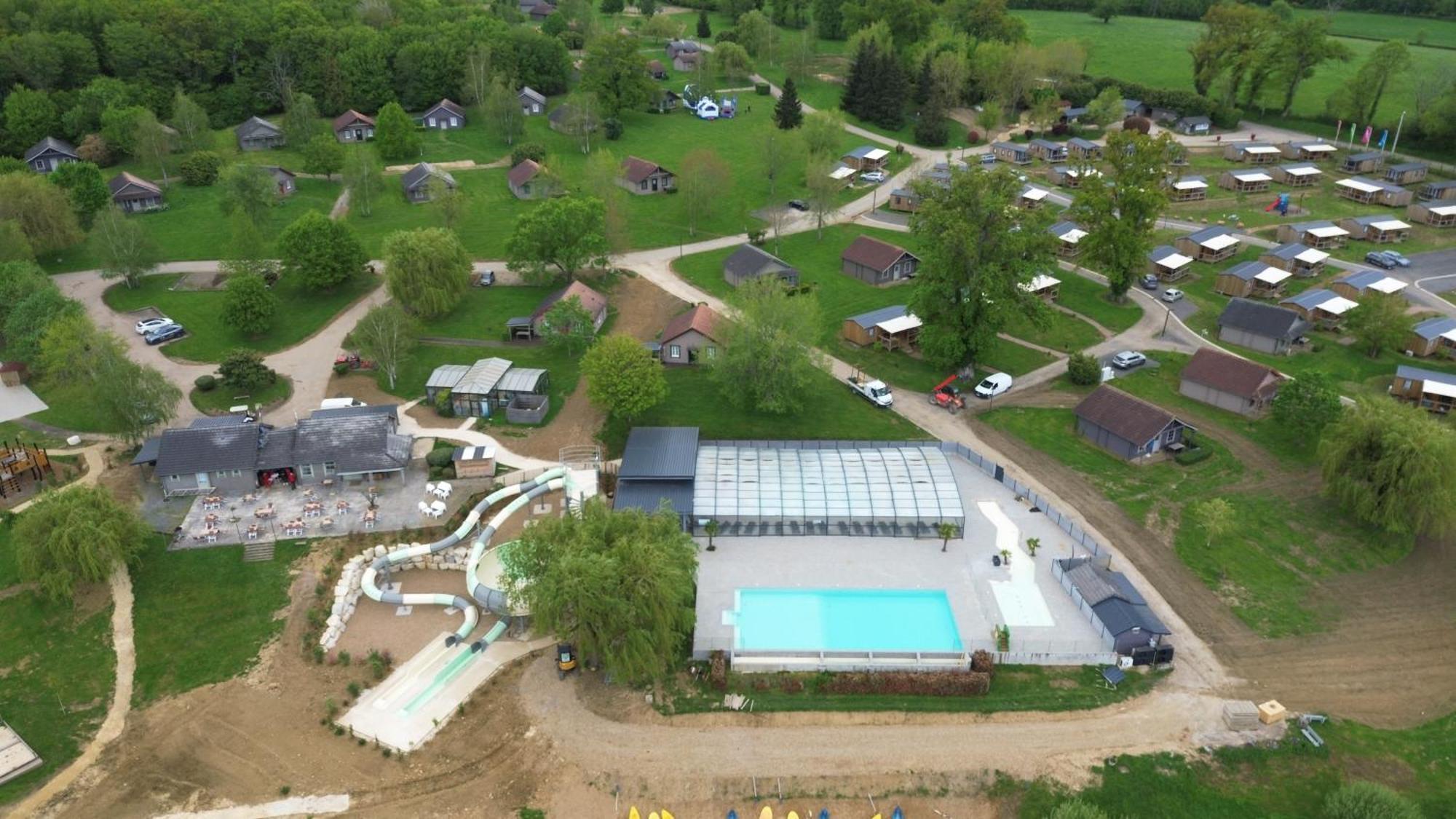 Hotel Le Camping Grand Cerf Gimouille Esterno foto